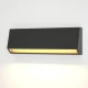 LED 4W 3CCT Απλίκα Εξωτερικού Χώρου Ανθρακί IP65 D22cmx8cm - it-Lighting