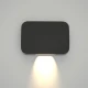 Silver LED 1W 3000K Απλίκα Εξωτερικού Χώρου Ανθρακί IP65 D:5x7cm - it-Lighting