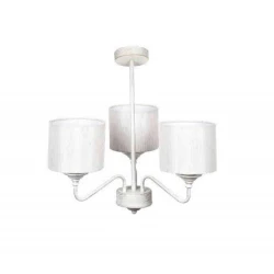 Inlight Κρεμαστό φωτιστικό Από Λευκή Πατίνα 3xE27 - LUXIA ELARA