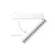 Φωτιστικό LED 12W 3CCT για Ultra-Thin μαγνητική ράγα σε Λευκή απόχρωση (by tuya and zigbee) D:23cmX8cm - InLight
