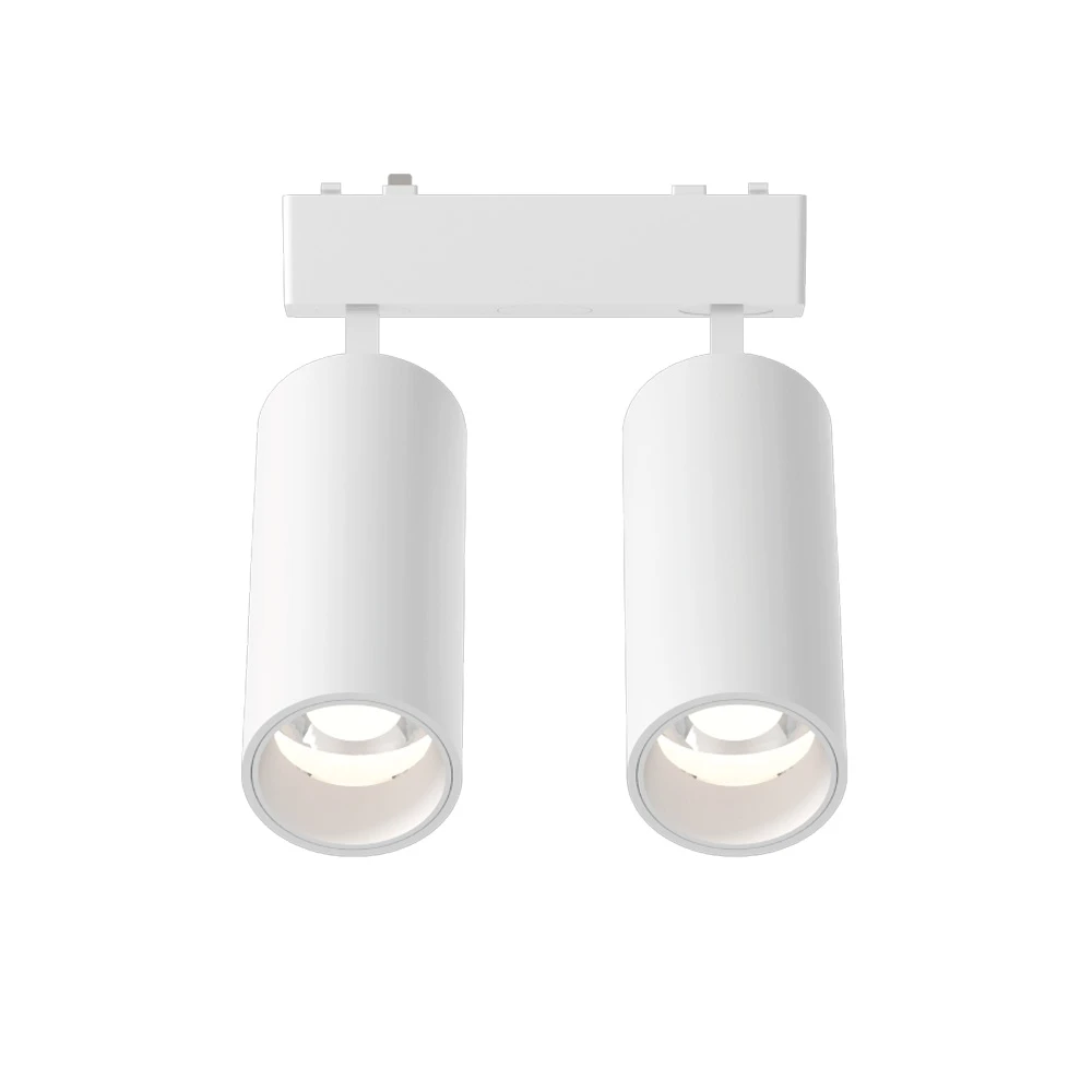 InLight Φωτιστικό LED 2x9W 3000K για Ultra-Thin μαγνητική ράγα σε λευκή απόχρωση D:16cmX4,4cm