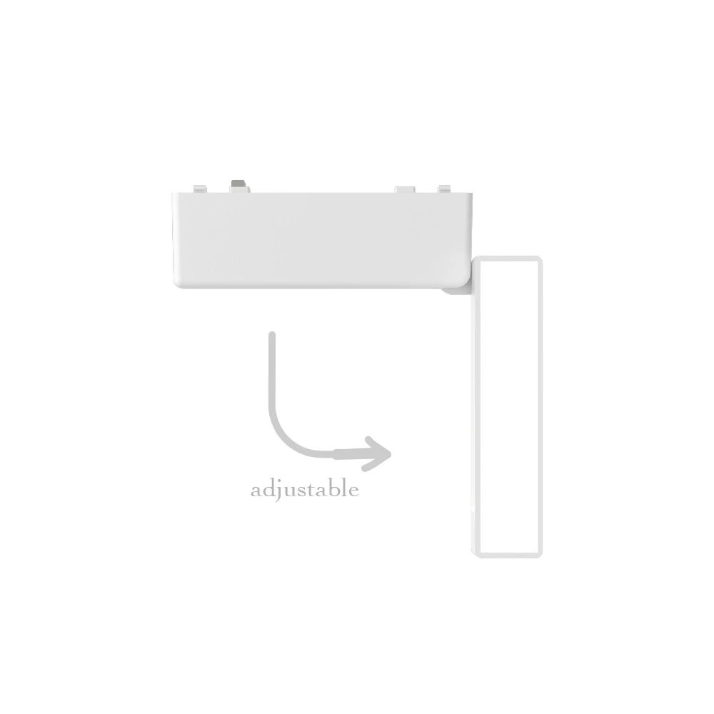 Φωτιστικό LED 5W 3CCT για Ultra-Thin μαγνητική ράγα σε λευκή απόχρωση (by tuya and zigbee) D:12,8cmX8cm- InLight