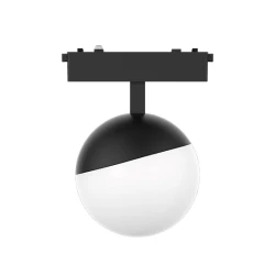 Φωτιστικό LED 6W 3CCT για Ultra-Thin μαγνητική ράγα σε μαύρη απόχρωση (by tuya and zigbee) D:10cmX10cm - InLight