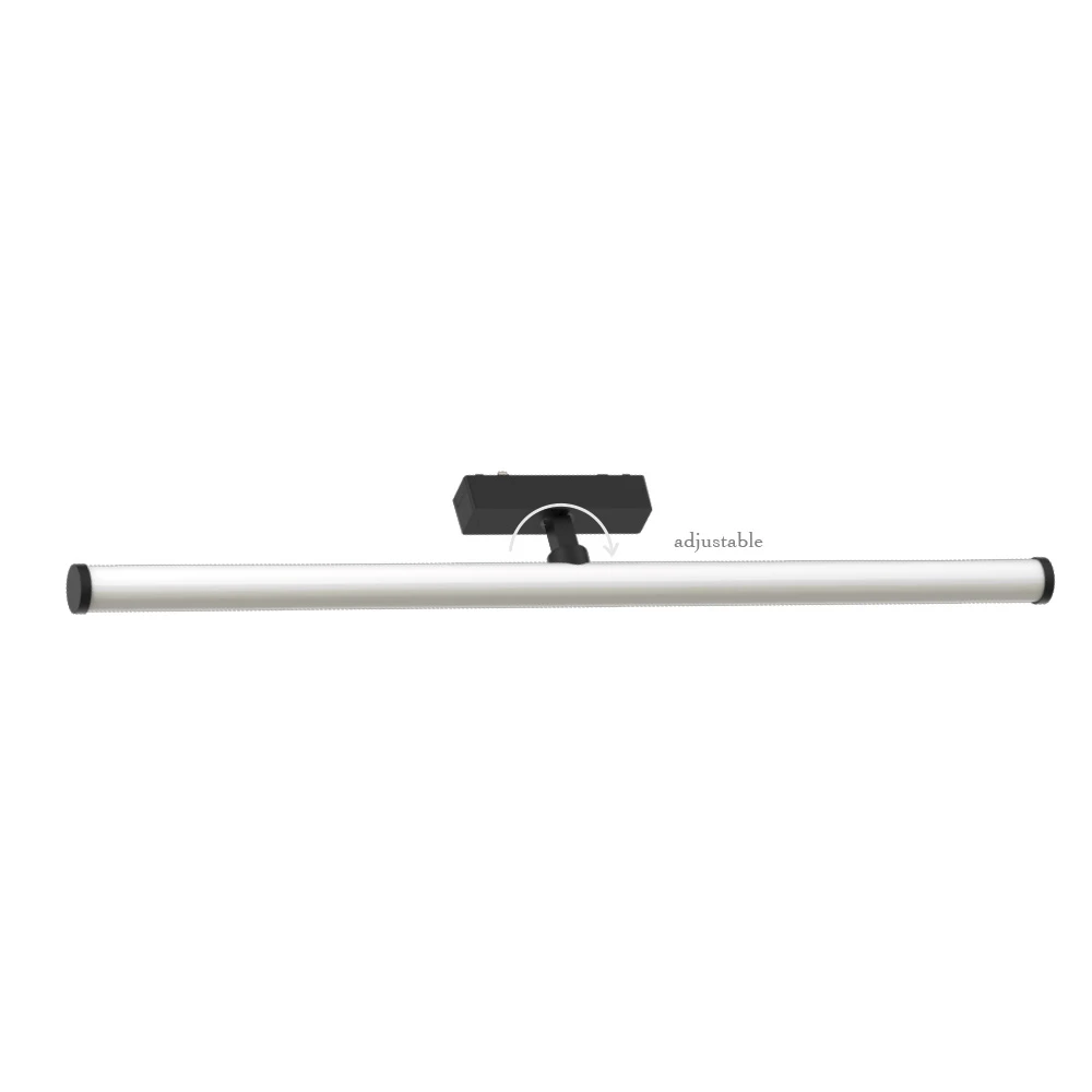InLight Φωτιστικό LED 20W 3000K για Ultra-Thin μαγνητική ράγα σε μαύρη απόχρωση D:80x8,7cm