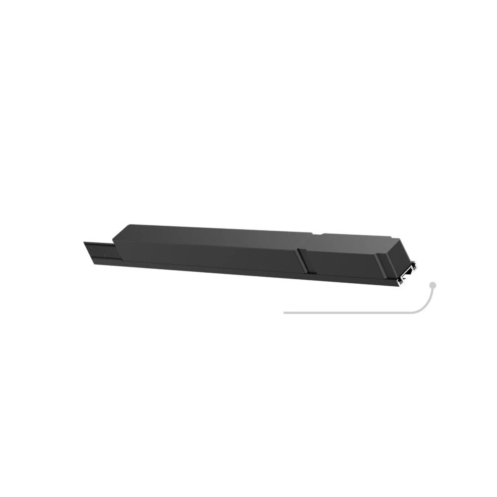 Wire Storage Box για Ultra-Thin μαγνητική ράγα σε μαύρη απόχρωση InLight