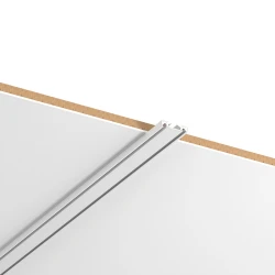 InLight Ultra-Thin μαγνητική ράγα σε λευκή απόχρωση D:2m