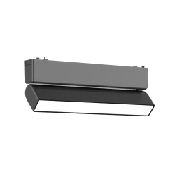 InLight Φωτιστικό LED 10W 3000K για Ultra-Thin μαγνητική ράγα σε μαύρη απόχρωση D:23cmX8cm