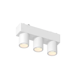 Φωτιστικό LED 5W 3CCT για Ultra-Thin μαγνητική ράγα σε λευκή απόχρωση (by tuya and zigbee) D:12,2cmX5,5cm- InLight