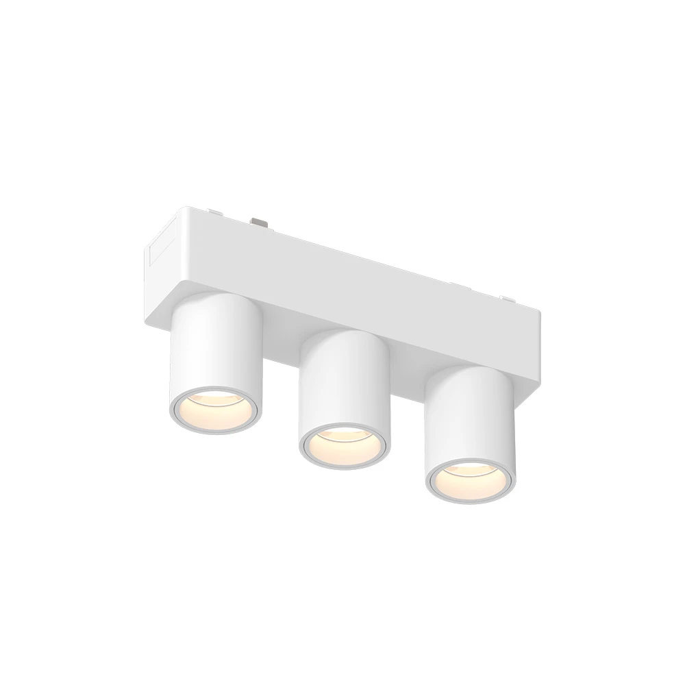 InLight Φωτιστικό LED 6W 3000K για Ultra-Thin μαγνητική ράγα σε λευκή απόχρωση D:12,5cmX5,5cm