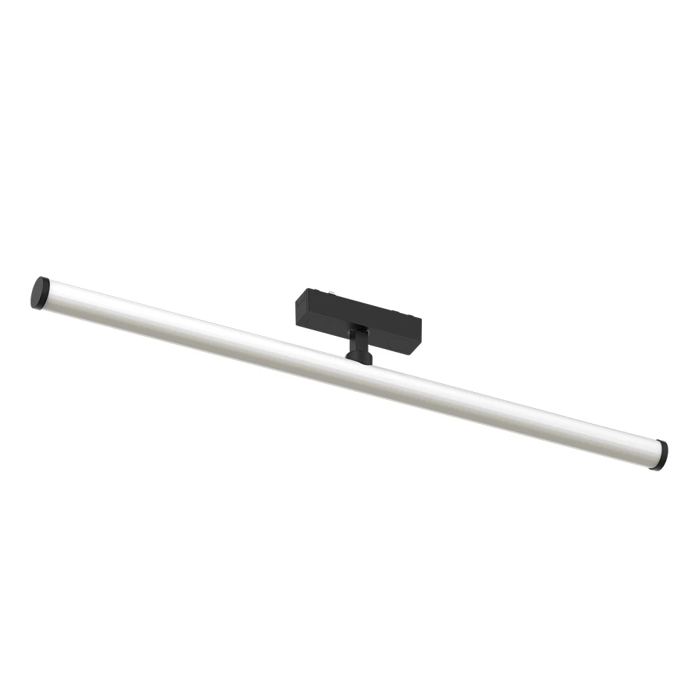 InLight Φωτιστικό LED 20W 3000K για Ultra-Thin μαγνητική ράγα σε μαύρη απόχρωση D:80x8,7cm
