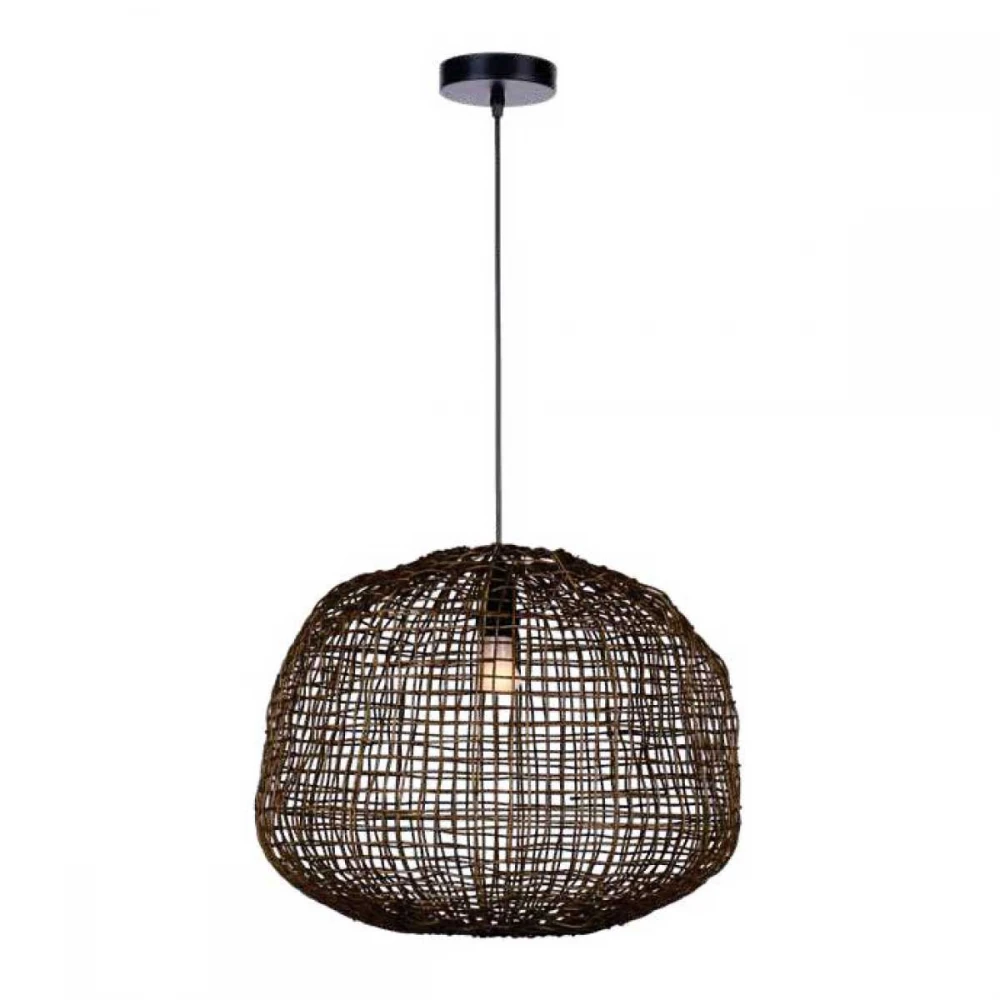 Κρεμαστό Φωτιστικό από σχοινί 1xE27 D:38cm SOLA FORM - InLight