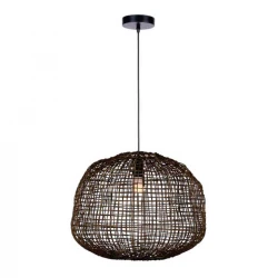 Κρεμαστό Φωτιστικό από σχοινί 1xE27 D:38cm SOLA FORM - InLight