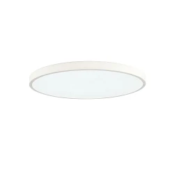 Inlight Πλαφονιέρα οροφής LED 32W 3CCT (by switch on base) σε λευκή απόχρωση D:40x2,5cm (42036-C-White)