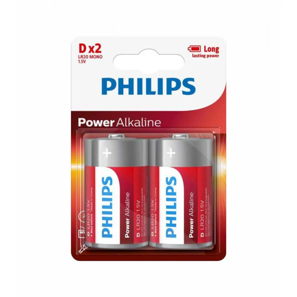 PHILIPS POWER ALK D-Ρ2 LR20P2B/05 ΜΠΑΤΑΡΙΕΣ