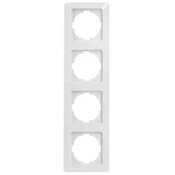 Πλαίσιο Τετραπλό Σε Λευκό Χρώμα Και Αληθινό Ξύλο HK02 - Kopp