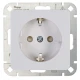 Πρίζα Σούκο Προστασίας Μονή Σε Λευκό Χρώμα 16A 250V HK02 - Kopp
