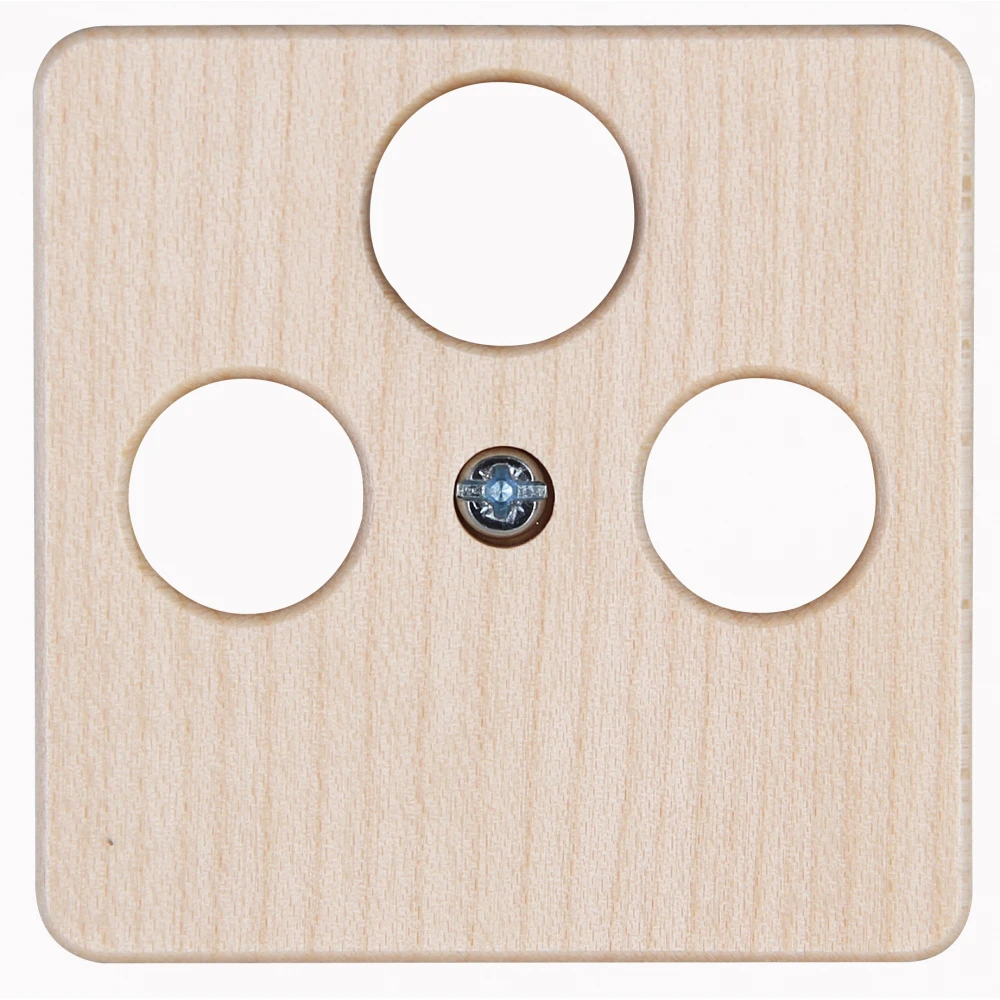 Πρίζα TV-FM SAT Διελεύσεως Από Ξύλο Σφεντάμι HK02 - Kopp