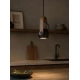 ΚΡΕΜΑΣΤΟ ΞΥΛΙΝΟ LED ΦΩΤΙΣΤΙΚΟ DIMMABLE 5W 400Lm 3000K Ø11cm ΜΑΥΡΟ / ΣΚΟΥΡΟ ΞΥΛΟ - BALLO-BK - LUCIDO