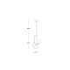ΚΡΕΜΑΣΤΟ ΞΥΛΙΝΟ LED ΦΩΤΙΣΤΙΚΟ DIMMABLE 5W 400Lm 3000K Ø11cm ΜΑΥΡΟ / ΣΚΟΥΡΟ ΞΥΛΟ - BALLO-BK - LUCIDO