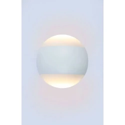 Led Απλίκα Εξωτερικού Χώρου σε Ματ Λευκό 12cm 10W IP65 3000K UP-DOWN Buck - LUCIDO