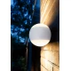 Led Απλίκα Εξωτερικού Χώρου σε Ματ Λευκό 12cm 10W IP65 3000K UP-DOWN Buck - LUCIDO