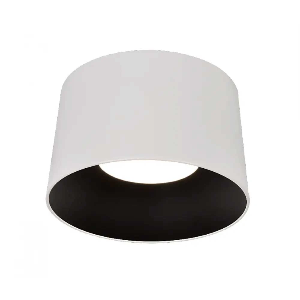 LED Φωτιστικό Οροφής Λευκό και Μαύρο 36W 3000K Dimmable D50cm - Dark-CM - LUCIDO