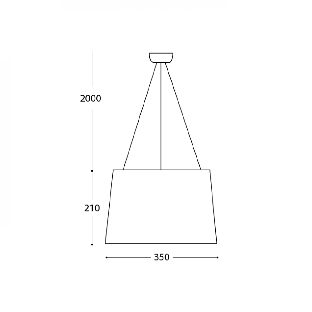 LED Κρεμαστό Φωτιστικό Λευκό και Μαύρο 24W 3000K Dimmable D35cm - Dark-PS - LUCIDO