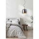 Κρεμαστό LED Φωτιστικό από Ατσάλι σε Antique Brass με Φιμέ Γκρι και Γυαλιστερό Οπάλ Γυαλί 6W 540lm 3000K Dimmable 35x26cm - Dos-SG - LUCIDO