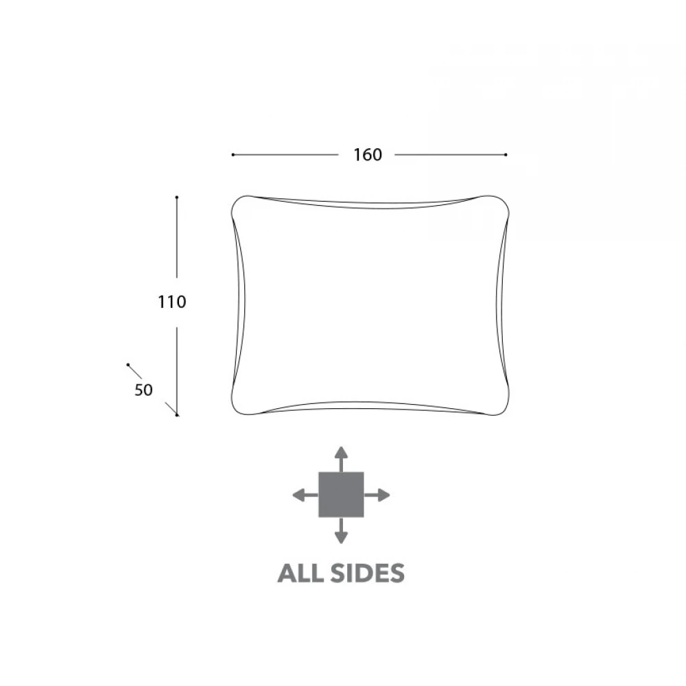 LED Απλίκα Εξωτερικού Χώρου σε Ματ Λευκό 16cm IP65 12W 3000K Flat - LUCIDO