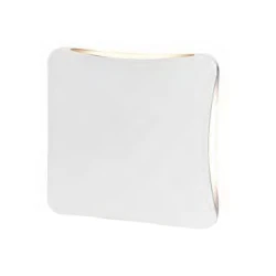 LED Απλίκα Εξωτερικού Χώρου σε Ματ Λευκό 16cm IP65 12W 3000K Flat - LUCIDO