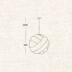 ΚΡΕΜΑΣΤΟ ΦΩΤΙΣΤΙΚΟ KOBE-400 ΑΠΟ ΜΕΤΑΞΙ & ΑΤΣΑΛΙ 1 xE27 ΜΑΥΡΟ / ΛΕΥΚΟ D40 - LUCIDO