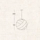 ΚΡΕΜΑΣΤΟ ΦΩΤΙΣΤΙΚΟ KOBE-500 ΑΠΟ ΜΕΤΑΞΙ & ΑΤΣΑΛΙ 1ΧE27 G45 ΜΑΥΡΟ / ΛΕΥΚΟ D50 - LUCIDO