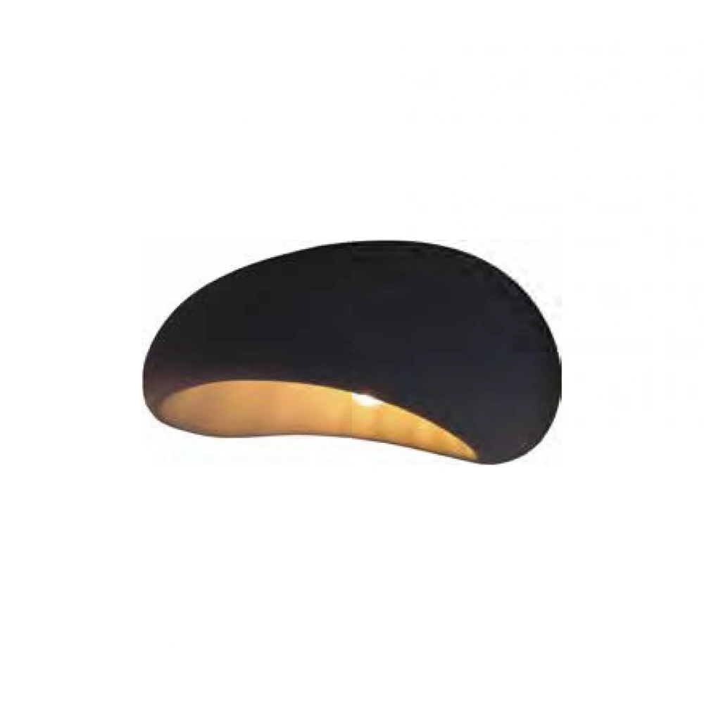 ΠΛΑΦΟΝΙΕΡΑ ΟΡΟΦΗΣ ΜΟΚΑ ΑΠΟ HDPE Ø40cm 1xE27 ΦΙΛΟΣΟΦΙΑΣ WABI-SABI - MUDCRAFT-C40 MK - LUCIDO