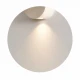 LED Απλίκα Τοίχου Από Φυσικό Τραβερτίνη Μπεζ 3W D10cm 2700K Pill-BR - LUCIDO