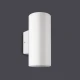 Επίτοιχο Φωτιστικό 22cm 2xGU10 IP65 Λευκό Ματ Rondo-2 - LUCIDO