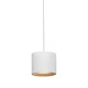 ΚΡΕΜΑΣΤΟ LED ΦΩΤΙΣΤΙΚΟ DIMMABLE 10W 700Lm 3000K Ø17cm ΛΕΥΚΟ / ΞΥΛΟ - ROLLER-WH - LUCIDO