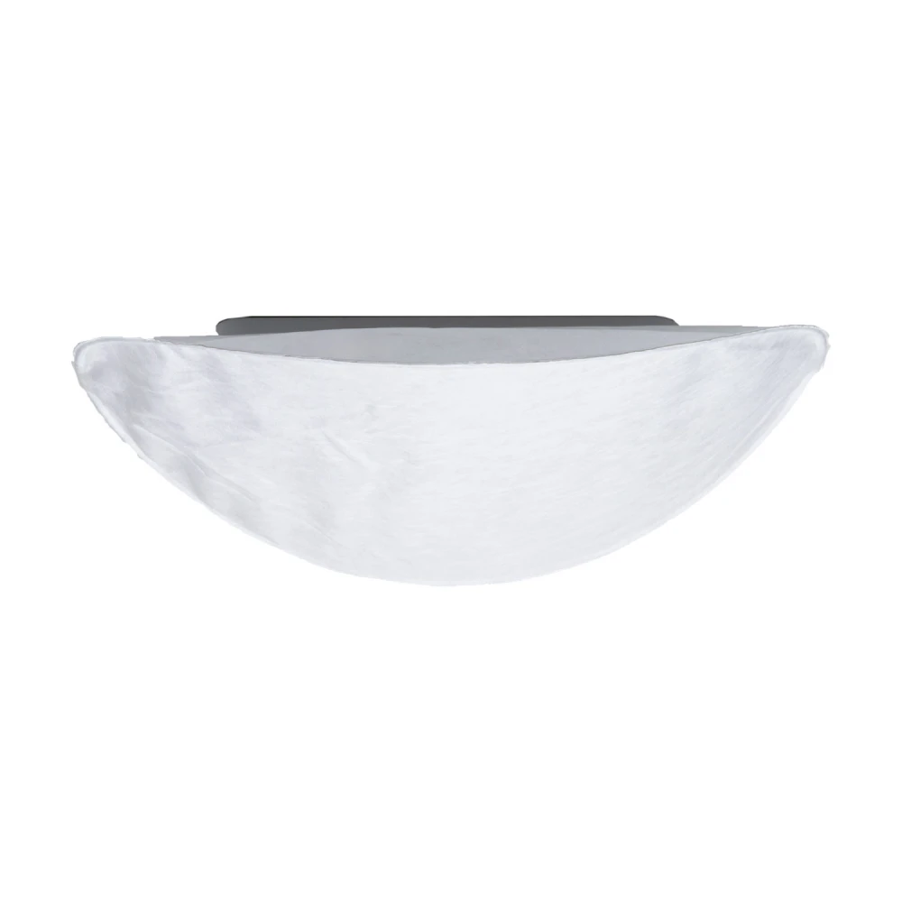 LED Πλαφονιέρα Μεταλλική με DuPont Ύφασμα Λευκή 28W Dimmable D80cm Sailor Moon - LUCIDO