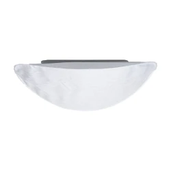 LED Πλαφονιέρα Μεταλλική με DuPont Ύφασμα Λευκή 28W Dimmable D80cm Sailor Moon - LUCIDO