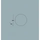 LED Πλαφονιέρα Μεταλλική με DuPont Ύφασμα Λευκή 28W Dimmable D80cm Sailor Moon - LUCIDO