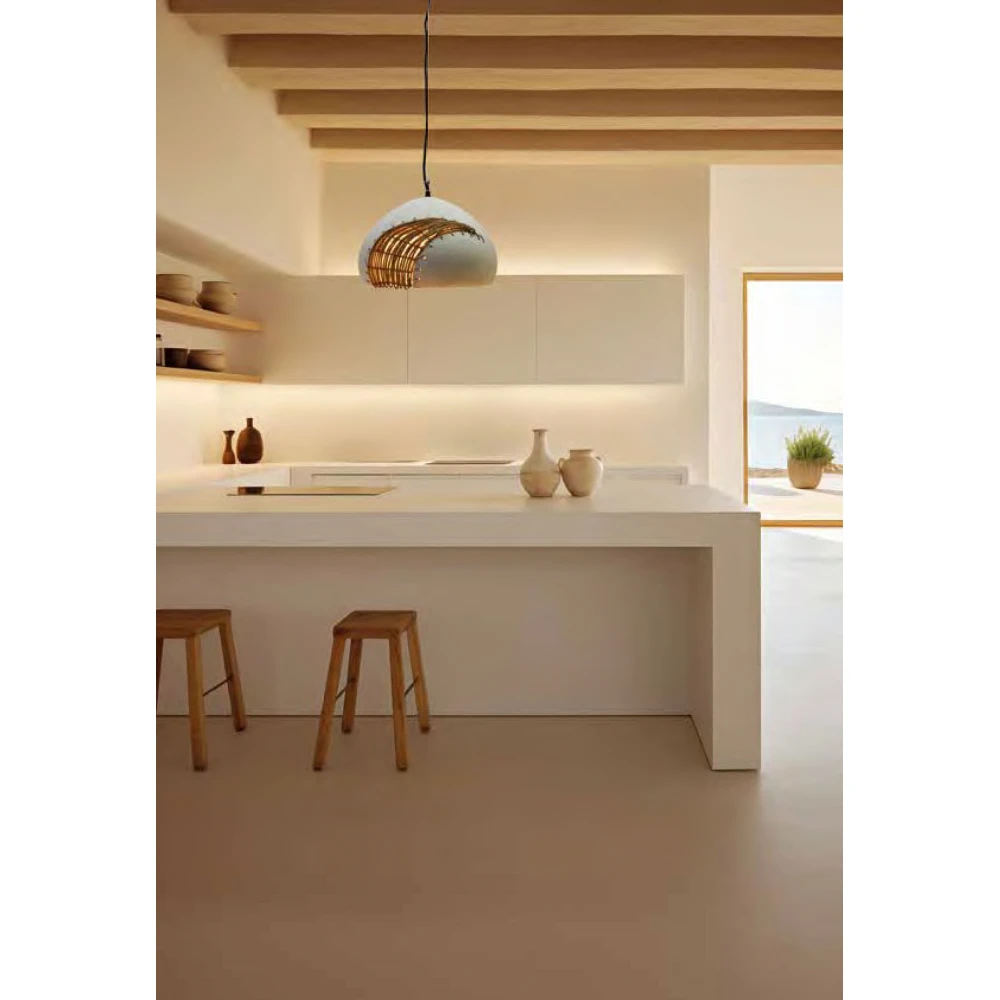 ΚΡΕΜΑΣΤΟ ΦΩΤΙΣΤΙΚΟ ΑΠΟ ΣΚΥΡΟΔΕΜΑ & ΦΥΣΙΚΟ RATTAN 1xE27 - SHACK-A - LUCIDO