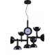 LED Κρεμαστό Φωτιστικό Μαύρο 72W 3000K D65cm Dimmable - Unblocker-L - LUCIDO