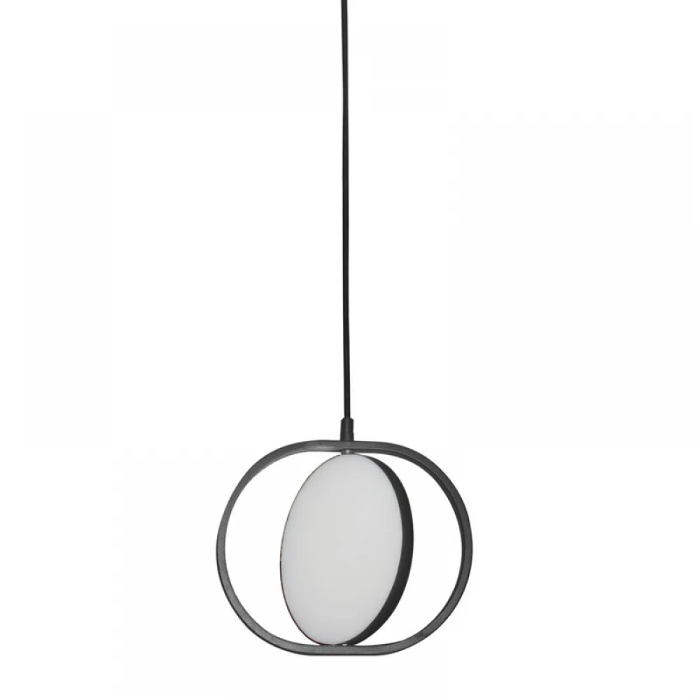 LED Κρεμαστό Φωτιστικό Μαύρο Περιστρεφόμενο 12W 840lm DIMMABLE - BALANCE HS - LUCIDO