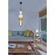 Led Κρεμαστό Φωτιστικό Από Γυαλί Opal - Lime - Smoked 20W Dimmable Balloons-L1 LUCIDO