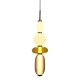 Led Κρεμαστό Φωτιστικό Από Γυαλί Opal - Lime - Smoked 20W Dimmable Balloons-L1 LUCIDO