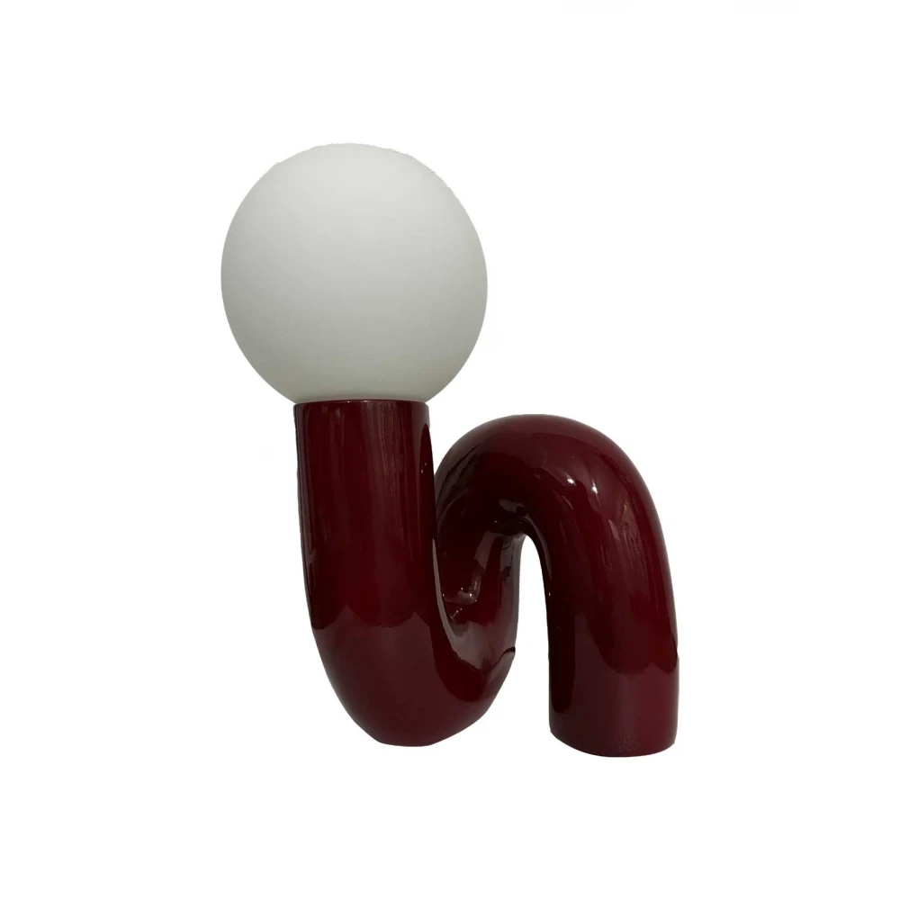 Φωτιστικό Επιτραπέζιο Κόκκινο Και Οπάλ 1xG9 Boa T2- LUCIDO