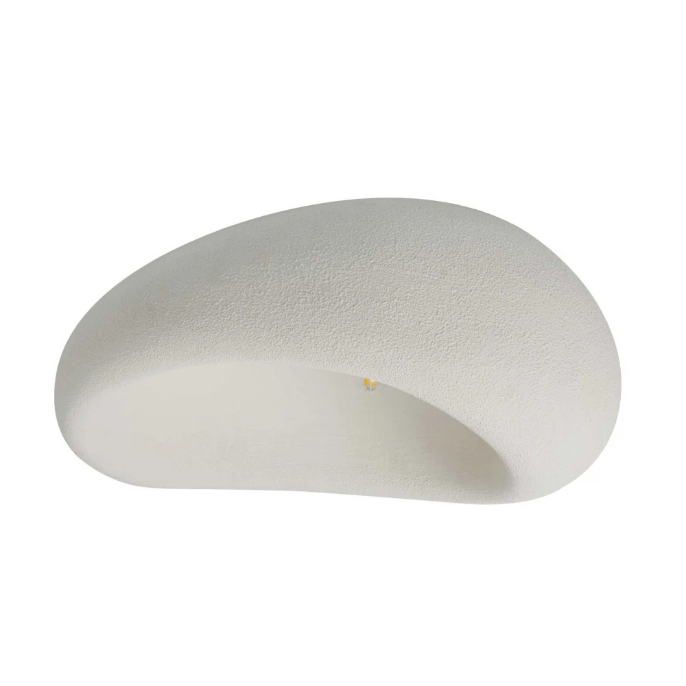 Πλαφονιέρα Οροφής Λευκή Από Πολυστερίνη D60cm 1xE27 Φιλοσοφίας Wabi-Sabi