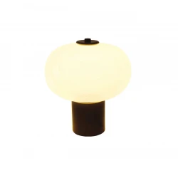 Led Πορτατίφ Από Οπάλ Γυαλί 7W Dimmable Donut LUCIDO