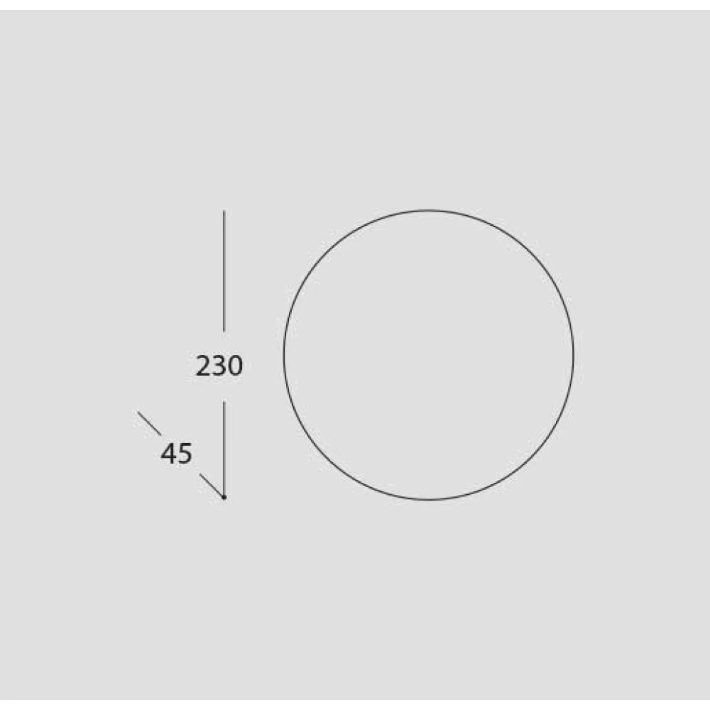 LED Επιτοίχιο Φωτιστικό Στρογγυλό Από Πέτρα σε Μαύρο Χρώμα 5W Dark Moon - LUCIDO
