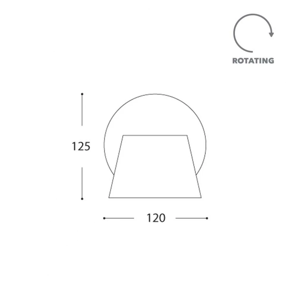 LED Επιτοίχιο Φωτιστικό Από Φυσικό Ξύλο και Αλουμίνιο Λευκό 6W Albergo LUCIDO