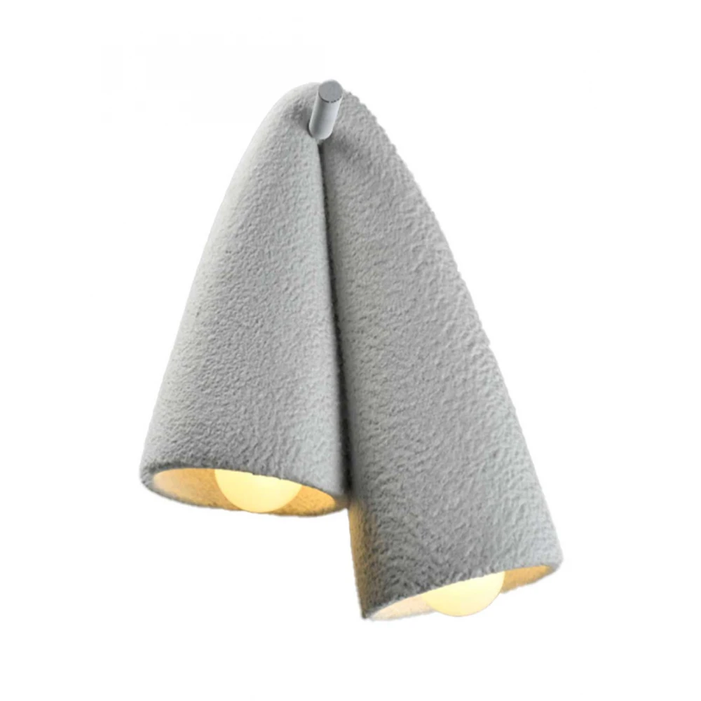 Επίτοιχο Φωτιστικό Δίφωτο Λευκό 2xE27 Fold - LUCIDO